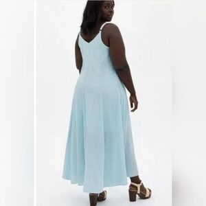 ISO Torrid Textured Maxi Trapeze Dress In 4X